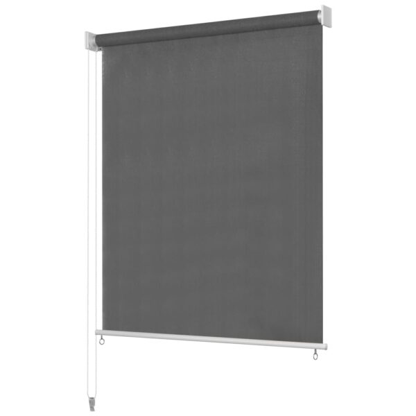 vidaXL Utendørs rullegardin 240X140 cm antrasitt