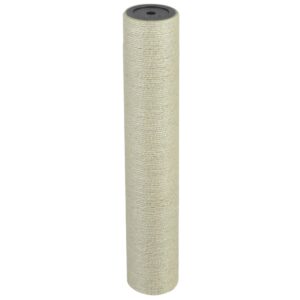 vidaXL Klorestativ til katt 8x45 cm 10 mm beige