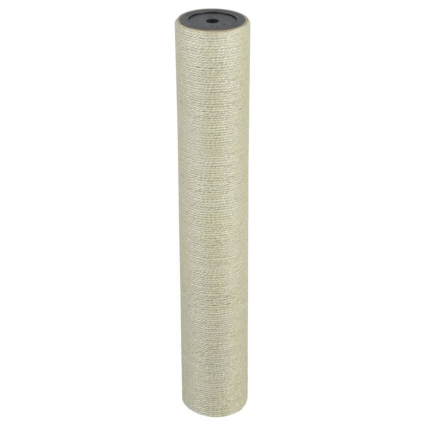 vidaXL Klorestativ til katt 8x50 cm 10 mm beige