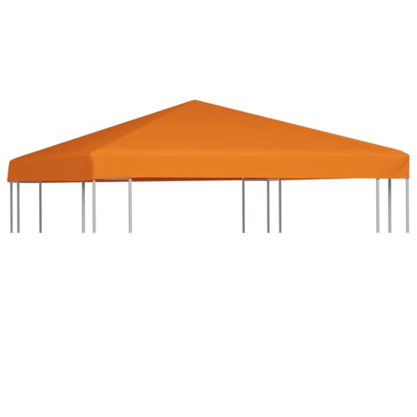 vidaXL Toppduk til paviljong 310 g/m² 3x3 m oransje