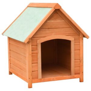 vidaXL Hundehus heltre furu & gran 72x85x82 cm