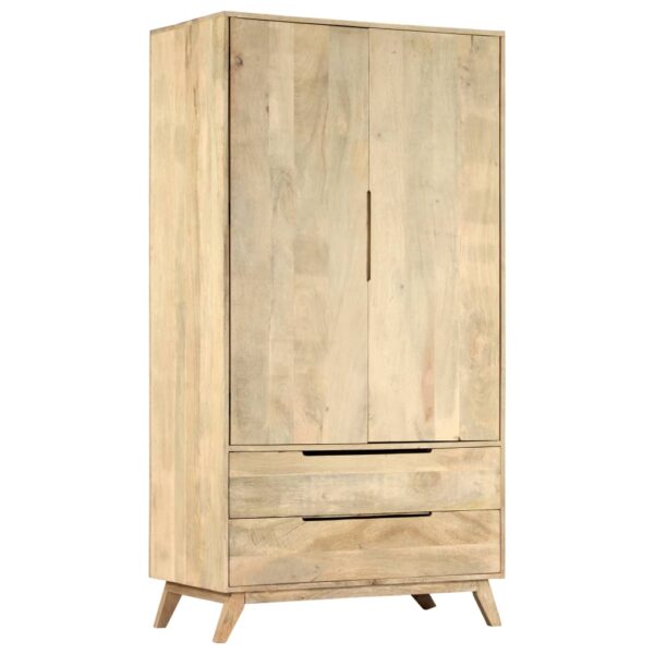 vidaXL Garderobe 100x55x190 cm heltre mango