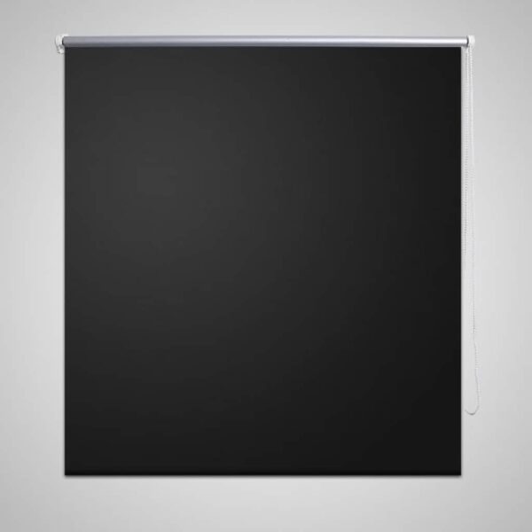 Rullegardin Blackout 80 x 175 cm Svart