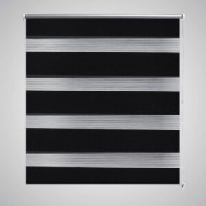 Zebra Gardiner 40 x 100 cm Svart