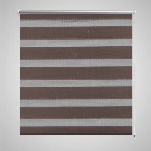 Zebra Gardiner 50 x 100 cm Kaffe Farge