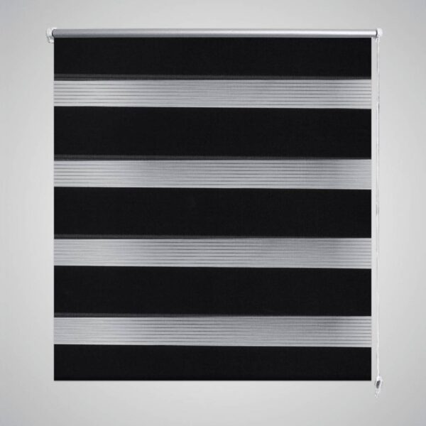 Zebra Rullegardin 80 x 175 cm Svart