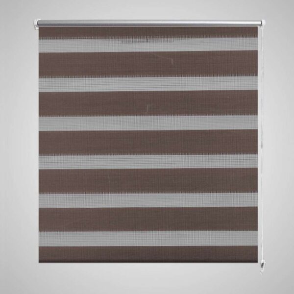 Zebra Gardiner 90 x 150 cm Kaffe Farge