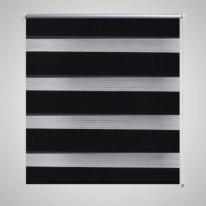 Zebra Gardiner 120 x 175 cm Svart