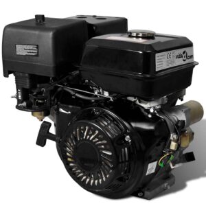 vidaXL Bensinmotor 15 HP 11 kW svart