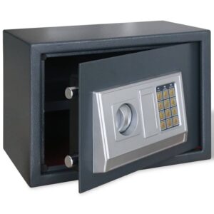 Elektronisk digital safe med hylle 35 x 25 x 25 cm