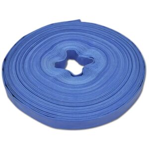 vidaXL Flat vannslange 50 m 1" PVC