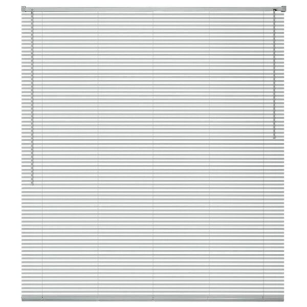 vidaXL Persienne Aluminium 80x220 cm Sølv