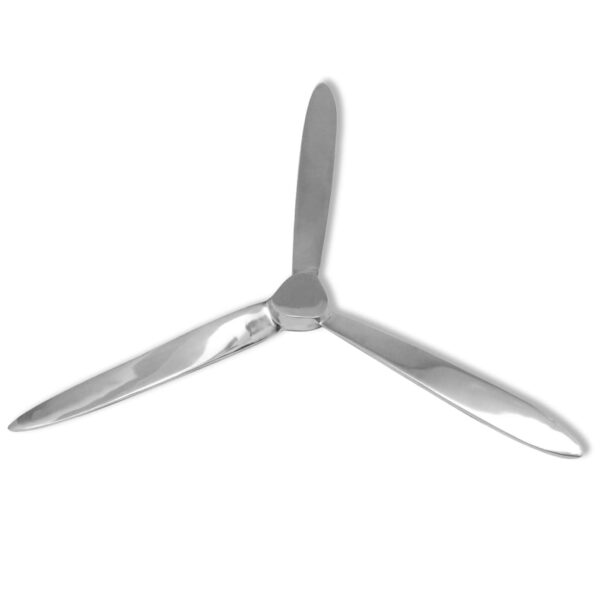 vidaXL Veggmontert propell aluminium sølv 70 cm