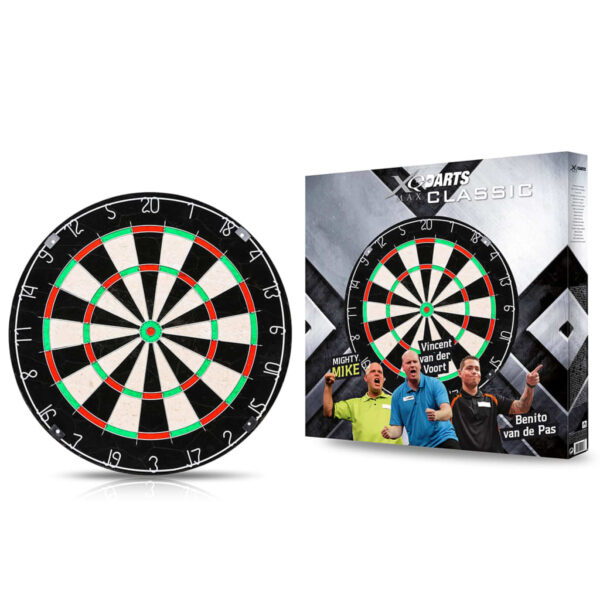 XQmax Darts Dartskive klassisk bust