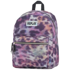 Replay Ryggsekk Leopard rosa REPL277047