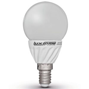 Luxform Sett 4 LED Lyspærer E14 230V 5W G50 (EWW)