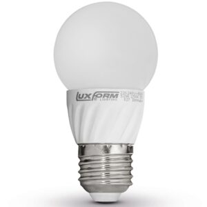 Luxform Sett 4 LED Lyspærer E27 230V 5W G50 (EWW)