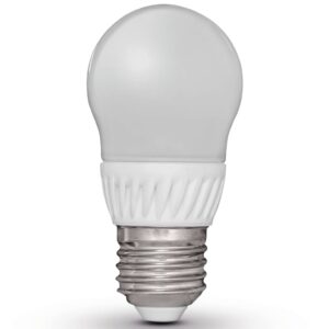 Luxform Sett 4 LED Lyspærer Pæreform E27 230 V 5W G45