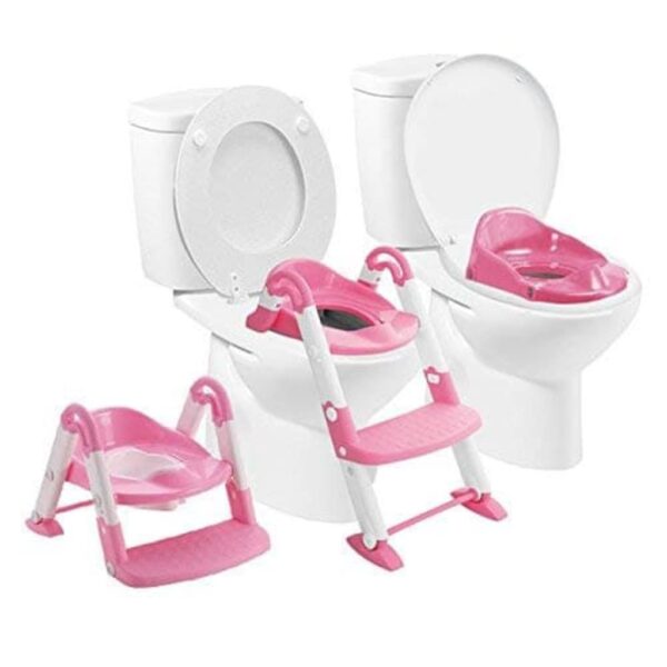 BABYLOO Pottetrener 3-i-1 rosa