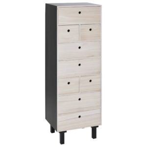 Home&Styling Highboard med 9 skuffer MDF