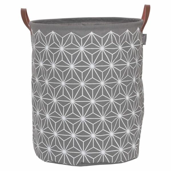 Sealskin Skittentøyskurv Triangles grå 60 L 361882012