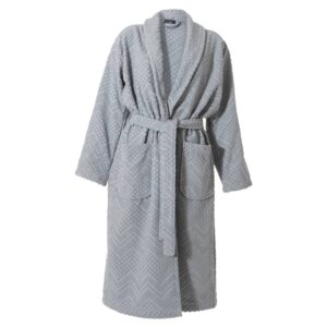 Sealskin Badekåpe Porto menn størrelse XL grå 16361349011