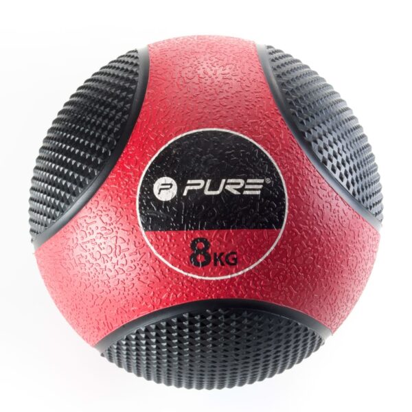 Pure2Improve Medisinball 8 kg rød