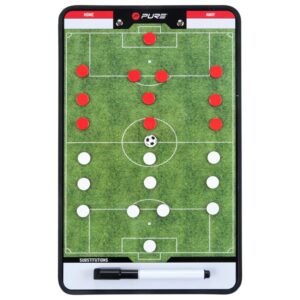 Pure2Improve Dobbeltsidet trenerbrett for fotball 35x22 cm P2I100680