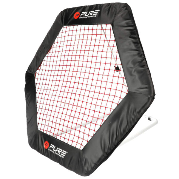 Pure2Improve Stoppnett fotball sekskantet 140x125 cm