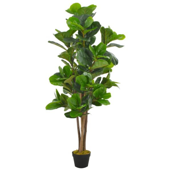 vidaXL Kunstig plante fiolinfiken med potte grønn 152 cm