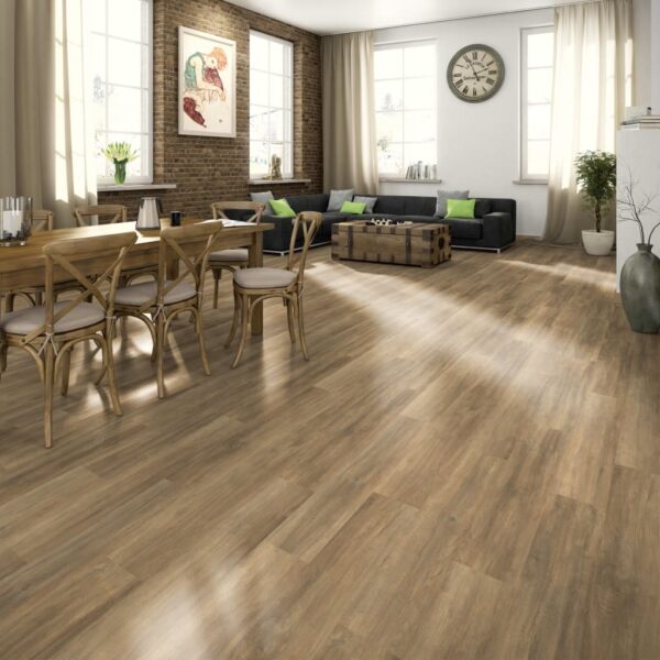 Egger gulvplanker laminat 62 m² 7 mm Brown Ampara Oak