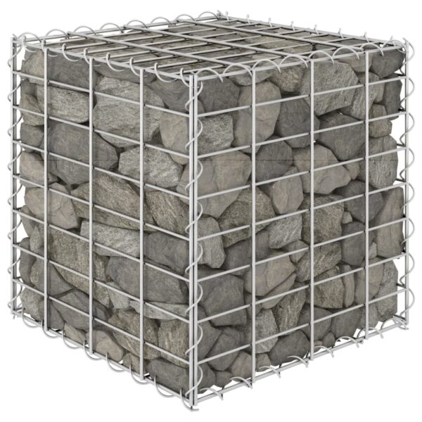 vidaXL Gabion høybed kubeformet ståltråd 40x40x40 cm