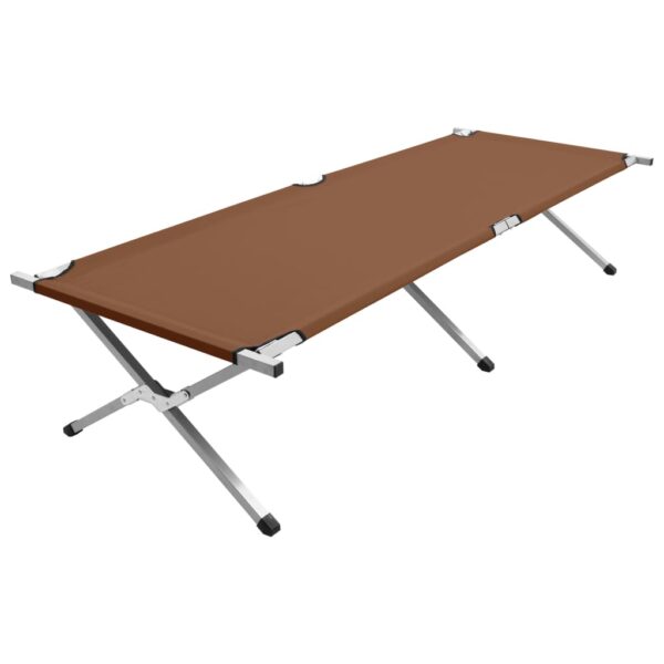 vidaXL Campingseng 210x80x48 cm XXL brun