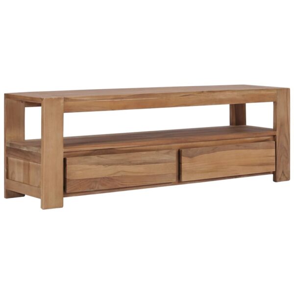 vidaXL TV-benk 120x30x40 cm heltre teak