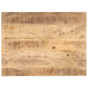 vidaXL Bordplate heltre mango 25-27 mm 80x70 cm