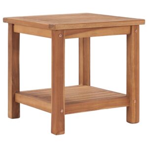 vidaXL Salongbord 45x45x45 cm heltre teak