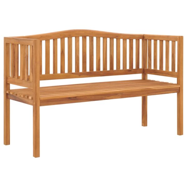 vidaXL Hagebenk 150 cm heltre teak