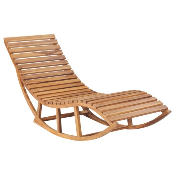 vidaXL Gyngesolseng heltre teak