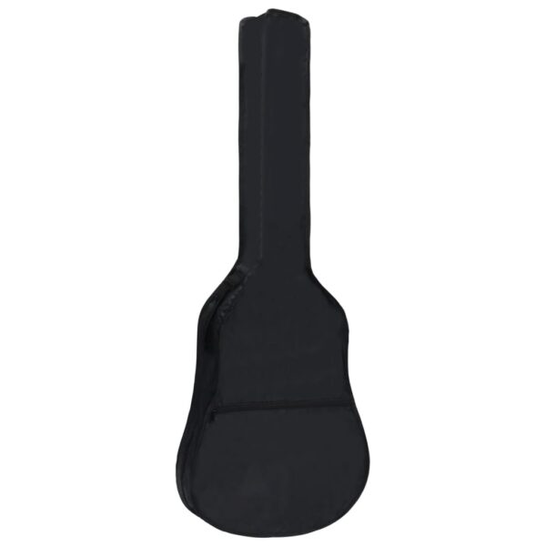 vidaXL Gitarveske for 3/4 klassisk gitar svart 94x35 cm stoff