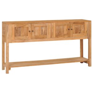 vidaXL Skjenk 140x30x75 cm heltre teak