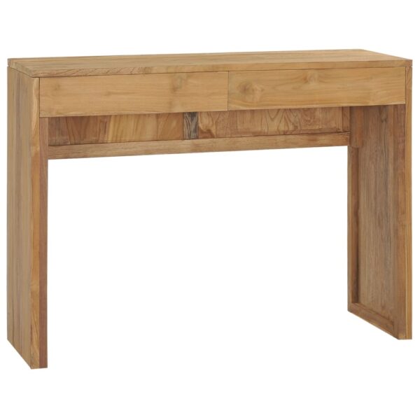 vidaXL Konsollbord 100x35x75 cm heltre teak