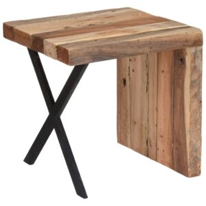 Ambiance Sidebord L-formet teak 45x40x45 cm