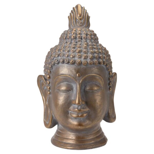 ProGarden Dekorativt Buddha-hode 31x29x53