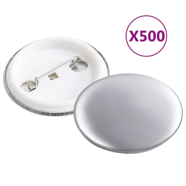 vidaXL Buttonsdeler med nål 500 sett 37 mm