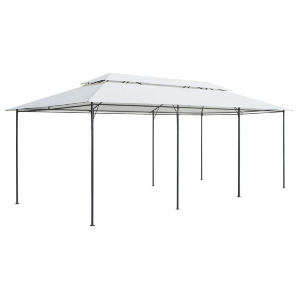 vidaXL Paviljong 600x298x270 cm hvit 180g/m²