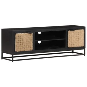 vidaXL TV-benk 120x30x40 cm heltre mango