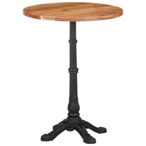 vidaXL Bistrobord Ø60x76 cm heltre akasie