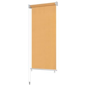 vidaXL Utendørs rullegardin 60x140 cm beige