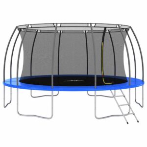 vidaXL Trampolinesett rund 488x90 cm 150 kg