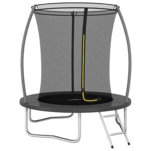 vidaXL Trampolinesett rund 183x52 cm 80 kg